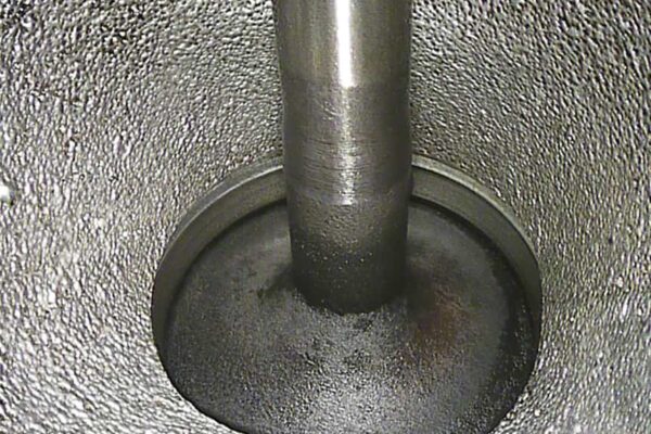 Schone inlaatklep inlaatklep na reinigen